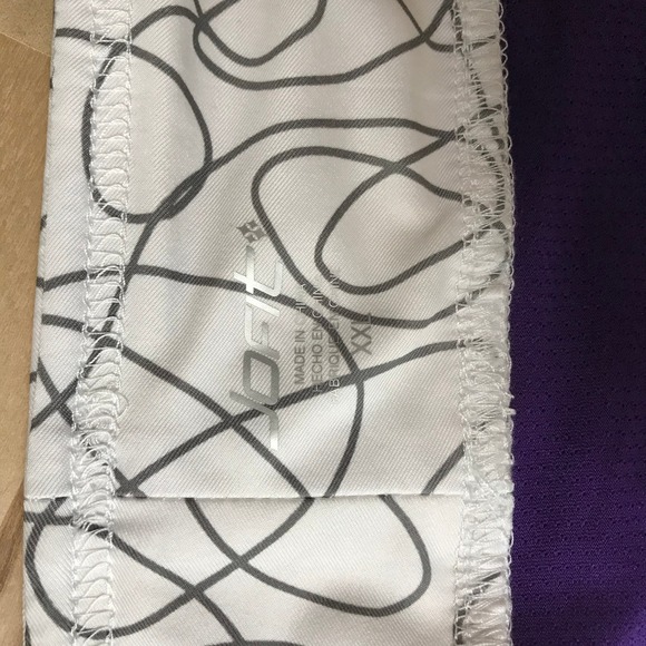 Jofit Womens Skort White Black Abstract Scribble Print UPF 30 Golf Tennis XXL - Picture 7 of 10